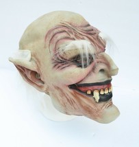 Halloween Vampire Mask Scary Latex Old Vampire Dracula Costume Mask with Hair - £15.17 GBP