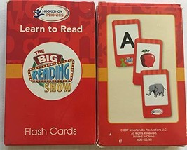 Hooked on Phonics Learn to Read The Big Reading Show Flash Cards (Letters) - £6.97 GBP