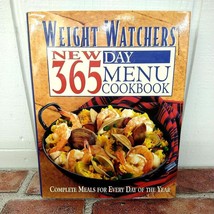 Weight Watchers 365-Day Menu Cookbook Complete Meals for Every Day of Year 1996 - £11.96 GBP