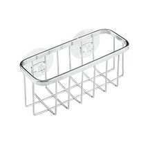 InterDesign Gia Kitchen Sink Suction Sponge and Scouring Pad Holder, Sta... - $297.02 MXN