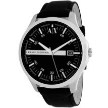 Armani Exchange Men&#39;s Classic Black Dial Watch - AX2101 - $112.51