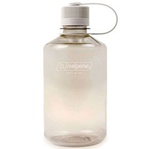 Nalgene Sustain 16oz Narrow Mouth Bottle (Cotton) Recycled Reusable - £11.53 GBP