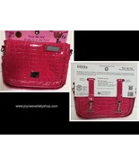 Bike Riding Bag Handlebar Purse Bicycle Insulated Reflective Pouch Hot Pink - $11.99