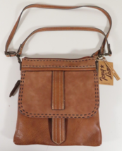 Tony Lama Womens Concealed Carry Purse Leather Saddle Bag Western Rodeo ... - $39.55
