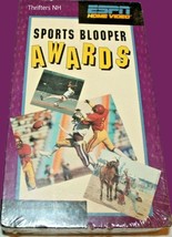 ESPN Sports Blooper Awards ESPN Home Video New Sealed VHS Tape 1990 - £8.69 GBP