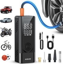 Tire Inflator Portable Air Compressor, 150Psi Cordless Air Pump For Car,... - $106.73 CAD