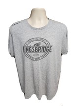 Kingsbridge The Bronx New York Adult Large Gray TShirt - £15.31 GBP