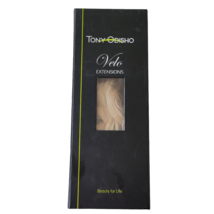 Tony Odisho Velo Extensions Length 16" Color #60 Blonde 100% Indian Remy Hair - £80.87 GBP