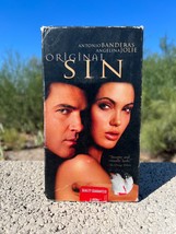 Original Sin starring Antonio Banderas - Angelina Jolie (VHS, 2002, R-Ra... - $4.95