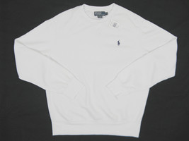 NEW! Polo Ralph Lauren Sweatshirt!  *White or Orange*  *Crewneck* Smooth... - $54.99