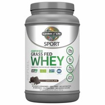 Garden of Life Sport Certified Grass Fed Clean Whey Protein Isolate, Chocolat... - £44.96 GBP