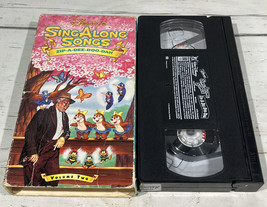 Disneys Sing Along Songs - Zip-A-Dee-Doo-Dah (VHS, 1993) Vol Two - £5.62 GBP