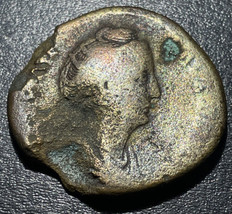 141-161 AD Diva Faustina I Wife of A Pius AE Sestertius Rome Mint 20.37g... - £39.36 GBP