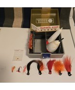 Vintage Fenwick Mini Fishing Tackle Box with 17 Pieces of Accessories / ... - $850.17 MXN