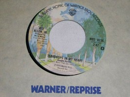 Rex Allen Jr Teardrops In My Heart HOME-MADE Love 45 Rpm Record Warner Bros - £12.67 GBP