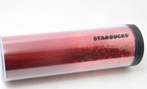 Starbucks 2019 Hot Cold Cup Tumbler Traveler Coffee Mug Glitter Ombre Re... - $24.72