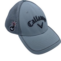 Callaway Golf Happens X Bomb Tour Odyssey Gray Fitted Hat Flex Size S/M - $14.85