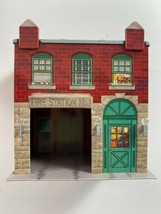 Hallmark Fire Station No 1 Town &amp; Country Tin Christmas Ornament 2001 - £4.99 GBP