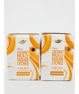 Dove Beauty Plant Based Bar Soap Coconut Milk Sugar Lychee 5 oz Lot of 2 - $13.95