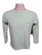 Vineyard Vines Kids Medium 12-14 Green Long Sleeve TShirt - $371.72 MXN