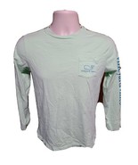 Vineyard Vines Kids Medium 12-14 Green Long Sleeve TShirt - $371.72 MXN