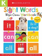 Sight Words: Scholastic Early Learners (Wipe-Clean Workbook) - £8.50 GBP