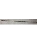 VINTAGE ESTATE FLORENZA  FAUX DIAMOND STUDDED 15&quot; NECKLACE - $10.84 CAD