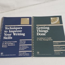 Productivity Series spiral bound book lot Writing Skills and Getting Things Done - £9.80 GBP