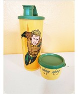 TUPPERWARE Aquaman Snack Set, Tumbler &amp; Snack Cup  NEW! - €18,56 EUR