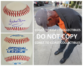 Felipe Alou San Francisco Giants Yankees signed autographed baseball COA... - £78.88 GBP