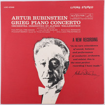 Rubinstein - Grieg, Falla, Liszt - Grieg Piano Concerto 1962 LP Record LSC-2566 - £13.23 GBP