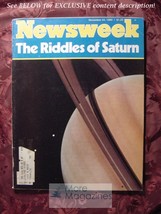 Newsweek November 24 1980 Nov 80 Saturn Alan Page Jake La Motta Raging Bull - £5.10 GBP