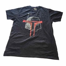 Star Wars Boba Fett T-shirt Helmet Darth Mandolorian Culture Gear Size L... - £5.41 GBP