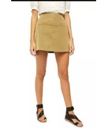 Size 2 Free People Days In The Sun Faux Suede Miniskirt BNWTS - $19.75