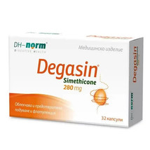 Degasin Simethicone 280mg 32cap - Stomach MateorismDigestion Gas Bloating Relief - £10.76 GBP