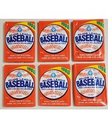  1988 OPC O-Pee-Chee Baseball Lot of 6(Six) New Sealed Unopened Packs-* - $22.48