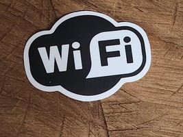 WIFI STICKER Laptop Sticker Chromebook Notebook Folder Computer Sticker ... - £1.55 GBP