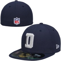 Vintage Logo New Era Dallas Cowboys Nfl Official On Field 59FIFTY Cap Ha... - €25,78 EUR