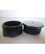SPEARS 850-040 PVC 4&quot; Plug PVCI Sch 80 D2464 PCIHI3 Lot of 2 - $61.23 CAD