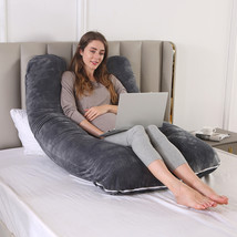 Wndy&#39;s Dream Body Pillow full Body Contoured U Shape Maternity Comfortab... - £24.24 GBP