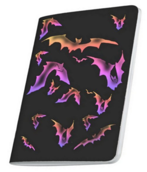 The Bat Lovers Pocket  Journal "City Lights" - 48 Blank Pages - Made in USA