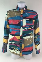 L O G G by H&amp;M Shirt Small Mens Colorful Vintage Look Design Regular Fit Top - £33.98 GBP