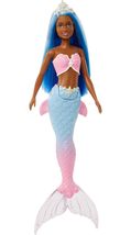 Barbie Dreamtopia Mermaid Doll with Blue Hair, Pink &amp; Blue Ombre Tail &amp; ... - $8.86+