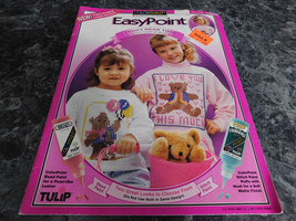 Colorpoint Paint Stitching Magazine EasyPoint Teddy Bear tots by Barbara... - $2.99