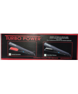 TURBO POWER PROFESSIONAL FLAT IRON 1-1/2&quot; Ceramic heaters for instant heat - $49.49