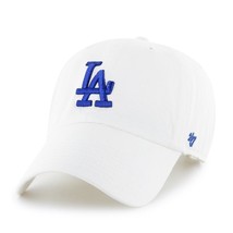 &#39;47 MLB Los Angeles Dodgers Clean Up Adjustable Hat White - $28.99