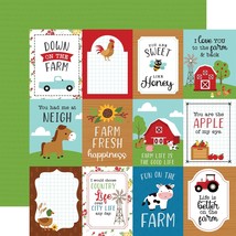 Fun On The Farm Double-Sided Cardstock 12&quot;X12&quot;-3&quot;X - £23.81 GBP