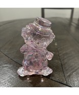 Mosser Art Glass - The Fiddler Clown 3.5&quot; -  Iridescent Light Pink - DAPPY - $426.92 MXN