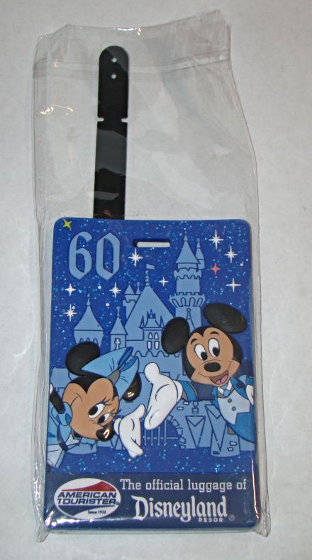 Primary image for American Tourister 60th Anniversary Disneyland Resort Luggage Name Tag