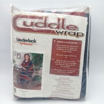 Biederlack of America Cuddle Wrap Mulligan Stripe Burgundy 55&quot; x 67&quot; Blanket USA - £30.47 GBP